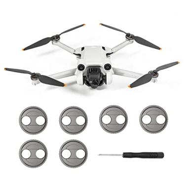 Imagem de MOOKEENONE 6Pcs Protective Cover Propeller Blade Motor Dust Cover for DJI Mini 3 PRO Parts