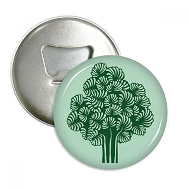 Imagem de Plantas flores árvores folhas abridor de garrafas ímã geladeira emblema multifuncional