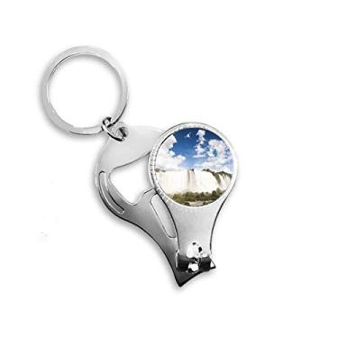 Imagem de Cachoeira Silvicultura Cenário Natureza Alicate Anel Chaveiro Abridor de Garrafas Cortador