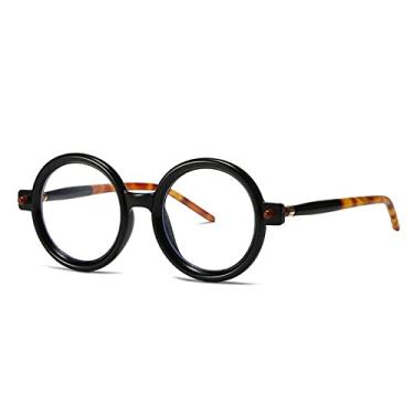 Imagem de Óculos de sol redondos vintage arco-íris para mulheres design fashin rebite gradiente óculos de sol masculino armação, preto claro, tamanho único