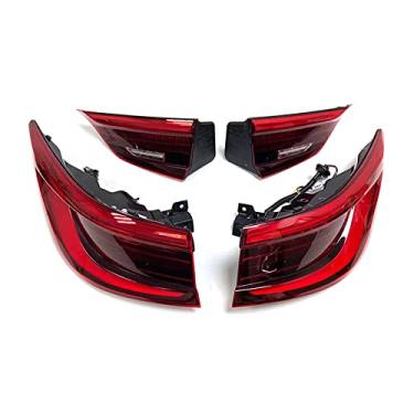 Imagem de JESYMBX Para INFINITI QX50 2019 2020 2021 Conjunto de luz traseira de LED de carro Lâmpada de neblina de freio de aviso traseiro Luz de interrupção de seta Acessórios de carro