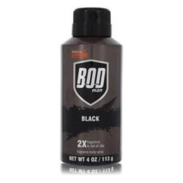 Imagem de Bod Man Black by Parfums De Coeur Body Spray 4 oz