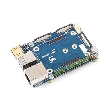 Imagem de Waveshare CM4-IO-BASE-B for Raspberry Pi Compute Module 4 Bundle with USB HDMI Adapter (6 items)