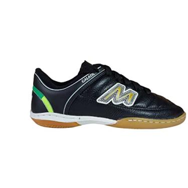 Imagem de Chuteira E Tênis De Futsal Infantil Mathaus Couro Natural Cor:Preto;Tamanho:30