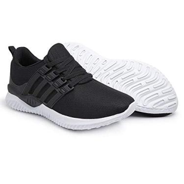 Imagem de Tenis Masculino Para Caminhada Preto de Academia Spark Tamanho:44;Cor:Preto