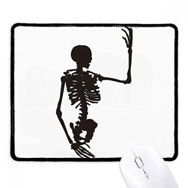 Imagem de Tapete de borracha para jogos com estampa de esqueleto de corpo humano