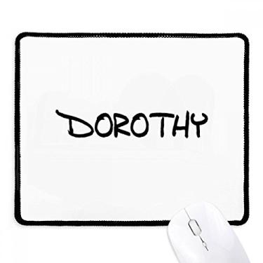 Imagem de Mousepad Dorothy especial de escrita inglesa borda costurada tapete de borracha para jogos