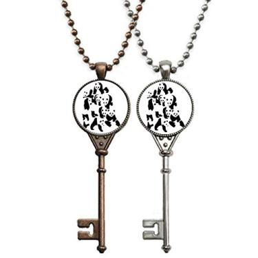 Imagem de OFFbb-USA Panda Mountain Cluster Art Deco Presente Fashion Chaveiro Pingente Joias Decoração de Casal