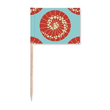 Imagem de Sakura – Bandeiras japonesas com estampa de flores e guarda-chuvas