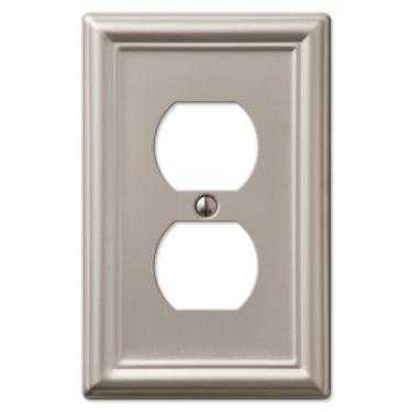 Imagem de Amerelle 149DBN Chelsea Steel tomada dupla níquel escovado