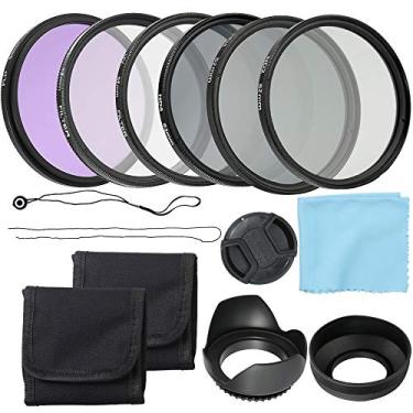 Imagem de Domary Kit de filtros de lentes de câmera profissional UV CPL FLD e conjunto de filtros de densidade neutra Altura Photo ND Acessórios de fotografia 52 mm