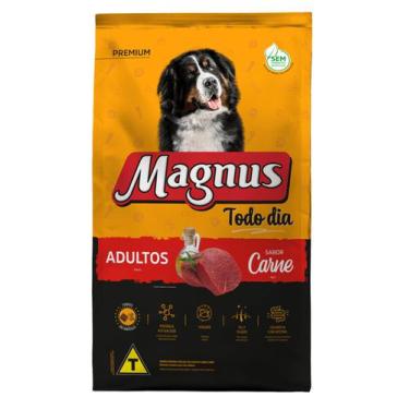 Imagem de Ração Magnus Todo Dia Cão Adulto Porte Médio E Grande Carne 15 Kg