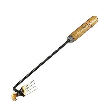 Imagem de Ferramenta de manual manual ferramenta de de jardim com cabo longo artefato de leve cultivador de mão ancinho enxada ferramenta, 40 cm