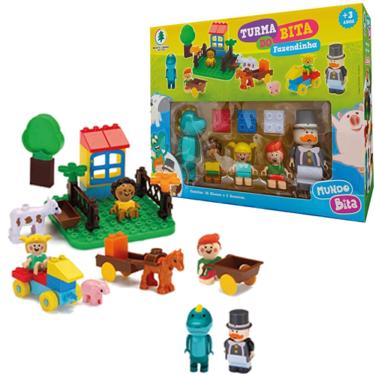 Imagem de Blocos de Montar Fazendinha Mundo Bita Monte Líbano 0240