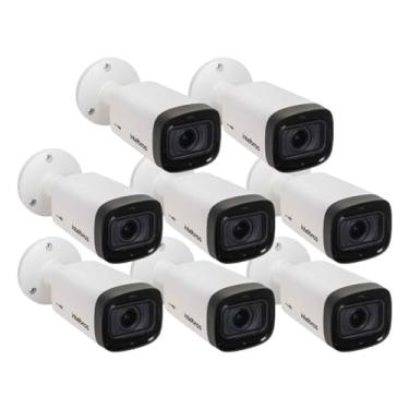 Imagem de Kit 8 Câmeras Intelbras Varifocal Multi HD VHD 3150 VF G7 IP67 Visão Noturna 50m Proteção IP67
