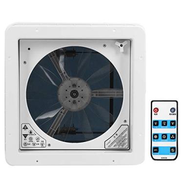 Imagem de 13,Ventilador De Ventilação Para Teto De Rv,4x13,4 Polegadas, Motor 12-24v, Elevador Manual, Ventilação Elétrica, Ventilação De Ar De 2 Vias Com Controle Remoto Para Caravana Rv(24V)