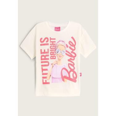 Imagem de Infantil - Camiseta Fakini Barbie Rosa Fakini 102302588 menina