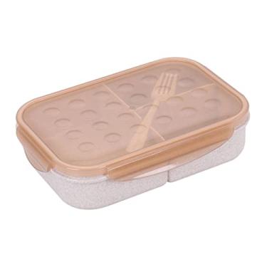 Imagem de HEMOTON Doce 1 Conjunto De Caixa Bentô Lancheira Compartimento Múltiplo Para Homens Lancheira Isolada Portátil Almoço De Plástico e Armazenamento De Alimentos Japão Ar Livre Pp Aluna