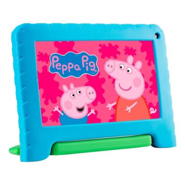 Imagem de Tablet Infantil Multilaser Peppa Pig 64gb Youtube Netflix Nf Peppa Pig