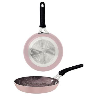 Imagem de Frigideira Tunis 24cm 1,6l Fogão Indução Tramontina Cerâmica Antiaderente