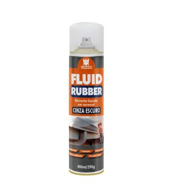 Imagem de Borracha Líquida Cinza Escuro - Fluid Rubber 400Ml/290G