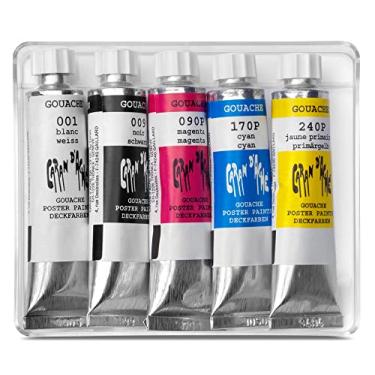 Imagem de Tinta Gouache Caran d’Ache Studio 5 Cores Tubos de 10ml