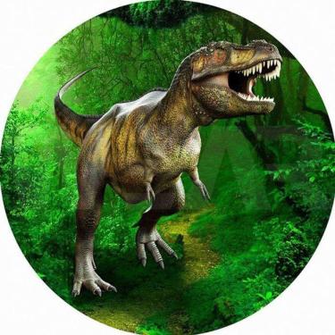Imagem de Painel Redondo 3D Sublimado Dinossauro Frd-1545