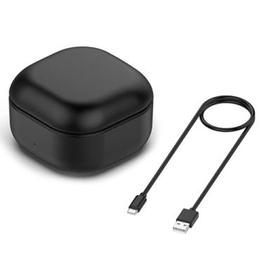 Imagem de Capa de carregamento para fones de ouvido + cabo de carregamento, hub de carregamento de alta velocidade para fones de ouvido Bluetooth Samsung Galaxy Buds FE SM-R400