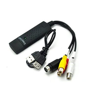 Imagem de EasyCAP USB2.0 Placa de captura de vídeo de 1 canal AV/BNC para TV USB DVD VHS Áudio