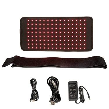 Imagem de ILLUMAXINF Cinto de terapia de luz vermelha com temporizador, dispositivo de terapia de luz infravermelha e próxima para alívio da dor muscular e cães