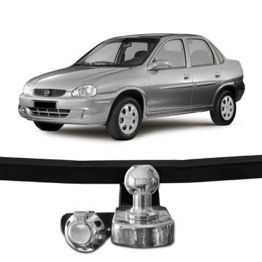 Imagem de Engate Reboque Corsa Classic Sedan 1995 a 2009 Fixo 700kg