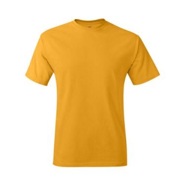 Imagem de Hanes Camiseta sem etiqueta, Nugget dourado, GG