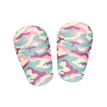 Imagem de Dynwave 1 par mini caneleiras de futebol, equipamento de proteção de futebol, caneleiras engrenagem esportes ao ar livre proteção confortável para pernas, estilo b, XS