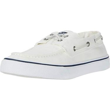 Imagem de Sperry Sapato náutico masculino Bahama II, Branco, 6