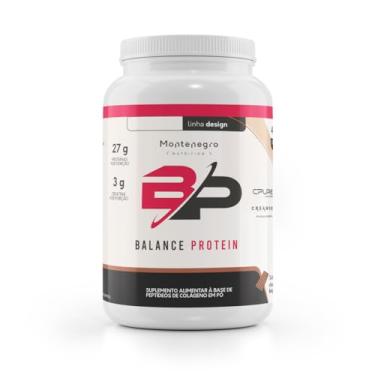 Imagem de Balance Protein 495 g - Proteína de colágeno CPURE + creatina - sabor chocolate - Montenegro Nutrition