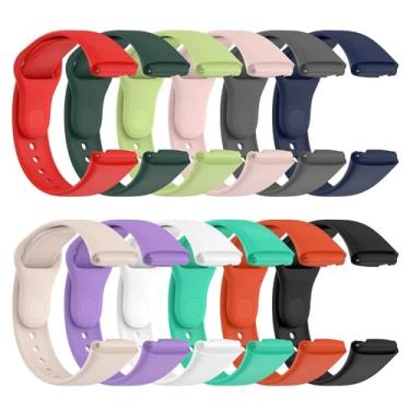 Imagem de Pulseira de silicone para Redmi-Watch-3-Active (não adequada para Redmi-Watch-3) (Black)