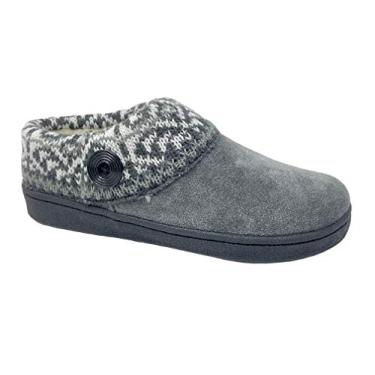 Imagem de Clarks Chinelo feminino, suéter com gola, Cinza, 11