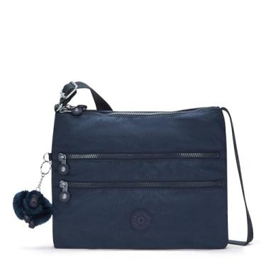 Imagem de Kipling Bolsa tiracolo feminina Alvar, Azul azul, Medium