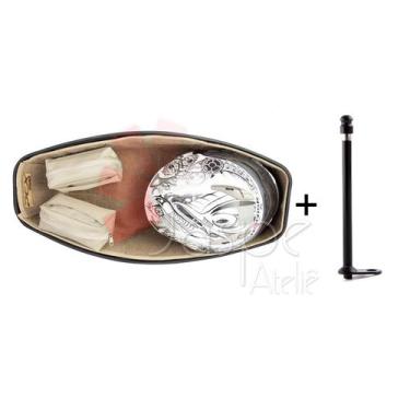 Imagem de Forração Pcx 150 Forro Premium Baú 19 20 Bege + 1 Antena - Jaspe Ateli