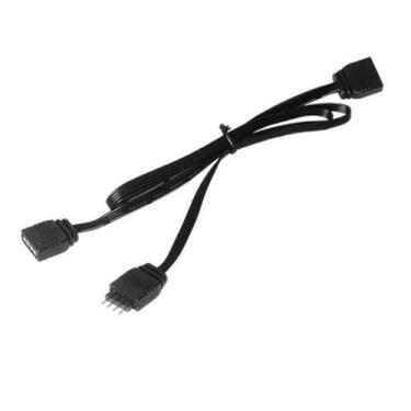 Imagem de Cabo Molex Rgb 12v 4 Pinos 50cm Para Controladora Cooler Dex