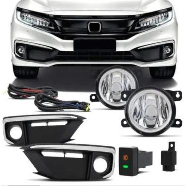 Imagem de Kit De Farol Milha Auxiliar Civic G10 2019 2020 2021 2022 - Honda