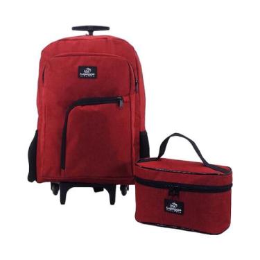 Imagem de Kit mochila juvenil adulta estudante compartimento protetor notebook 1