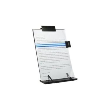 Imagem de Suporte de documentos de mesa de metal preto JDYYICZ com 7 posições ajustáveis