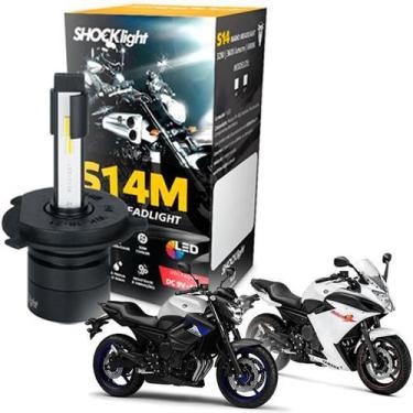 Imagem de Lâmpada Ultra Led Farol Moto Yamaha Xj6 N 2010 2011 2012 - Shocklight