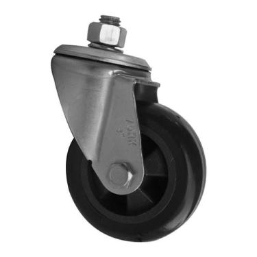 Imagem de Rodízio s Trava c Parafuso Giratório p Móveis 3 Pol BP 60Kg - Schioppa