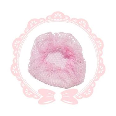 Imagem de COQUE DE CABELO REDE DE TELINHA GROSSA 24 Unidades - LAÇO&REDE, Rosa