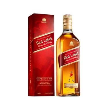 Imagem de Whisky Johnnie Walker Red Label 1 Litro - Original + Selo Ipi