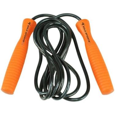 Imagem de Corda de Pular Gold Sports ActiveII com Rolamento, Único, Laranja, Uni