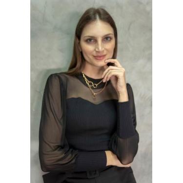 Imagem de Blusa mix canelado power P - FAB STORE 