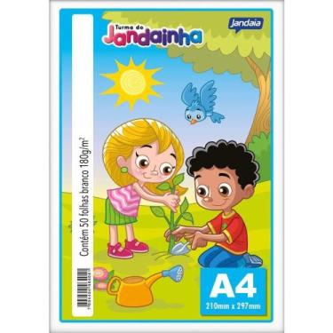 Imagem de Papel Sulfite A4 Jandainha 60K 180GRS.BRANCO - Jandaia